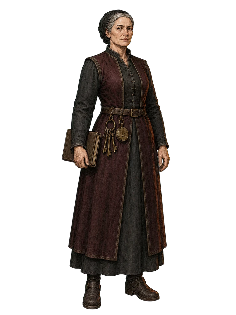 Portrait of Hester Vane, Reeve